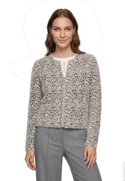 Casual-Strickjacke