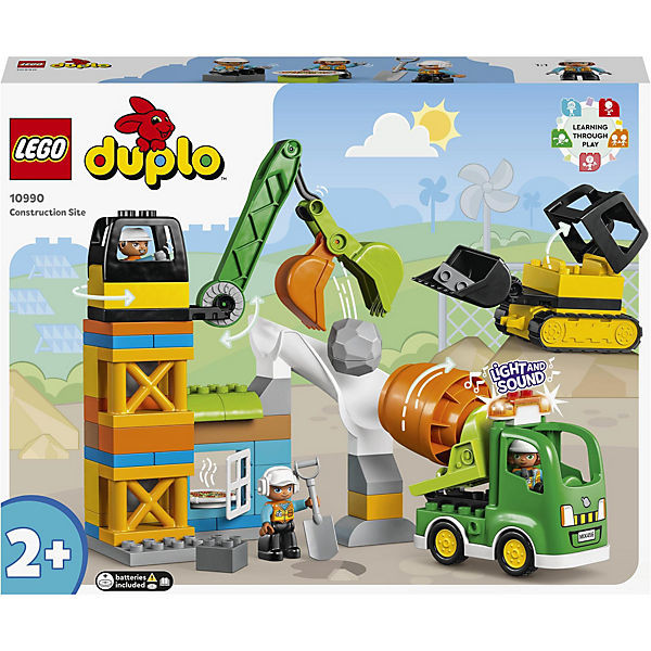 LEGO® DUPLO Town 10990 Baustelle mit Baufahrzeugen