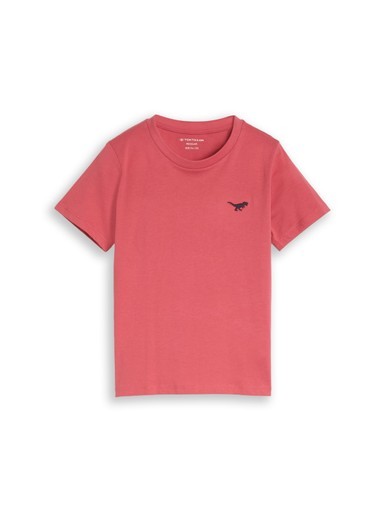 T-Shirt mit Print aus Baumwolle