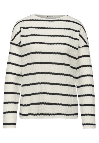 Langarm Shirt im Strick-Look