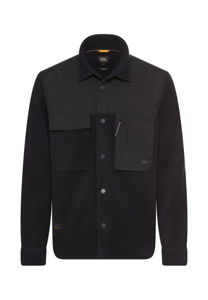 Overshirt mit Hemdkragen