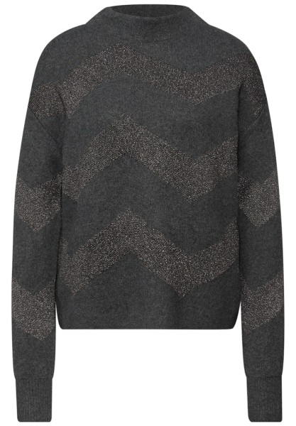 Glitzer Jacquard Pullover