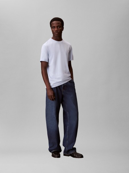 SS MICRO LOGO CREWNECK TEE