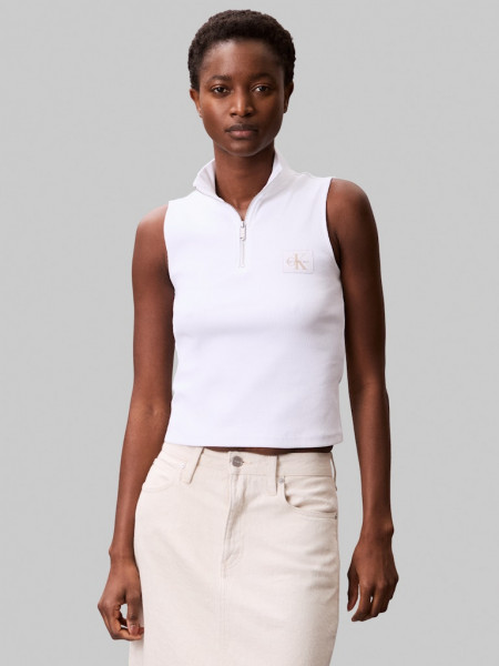 A- WOVEN LABEL SL QZ TOP