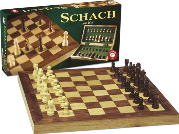 Piatnik 6389 Schachkassette Holz groß