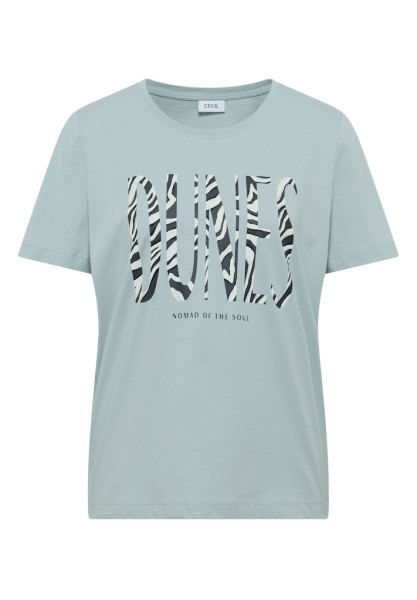 T-Shirt mit Rundhals und Frontprint