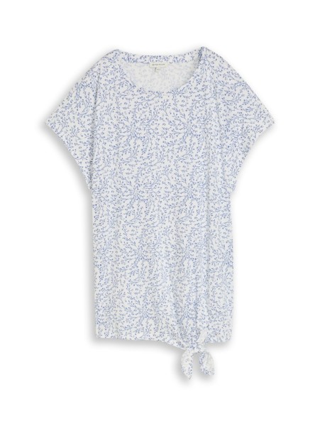 Plus Size - T-Shirt mit Knotendetail