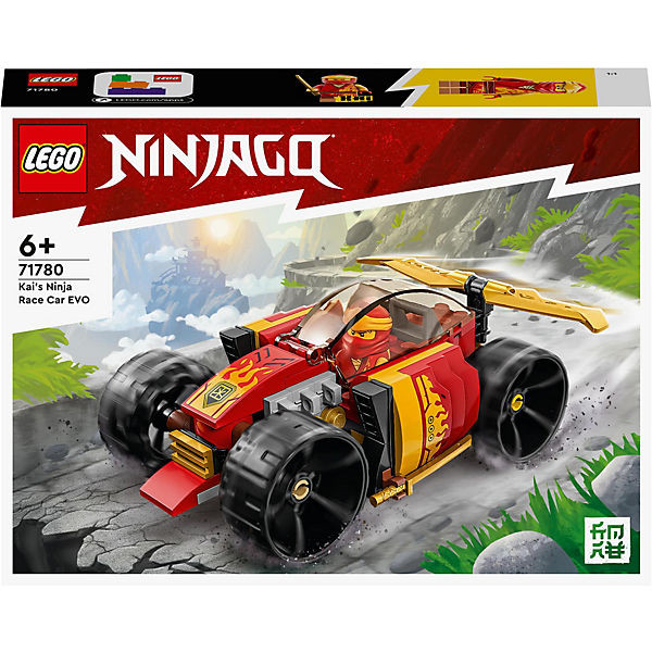 LEGO® Ninjago 71780 Kais Ninja-Rennwagen EVO