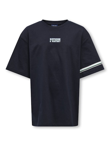 OSJGORDON S/S OVZ PRINTED TEE JRS