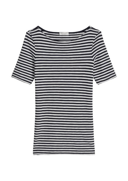 Gestreiftes T-Shirt slim
