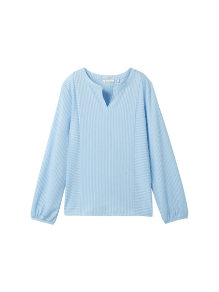 Gestreifte T-Shirt-Bluse