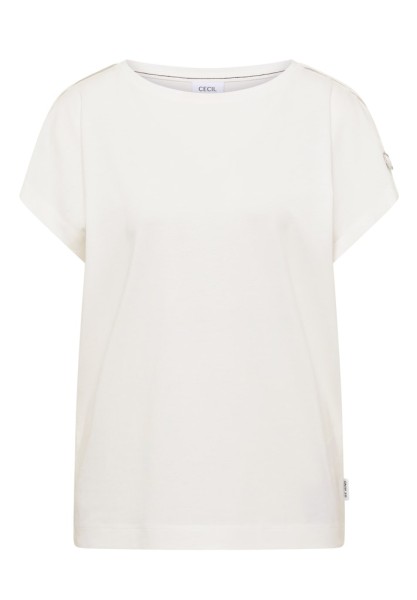 Kurzarm Shirt mit Schnallendetail