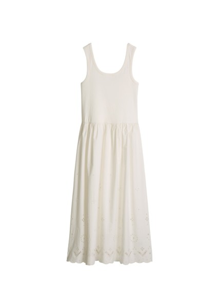 Kleid mit Spitzenrock