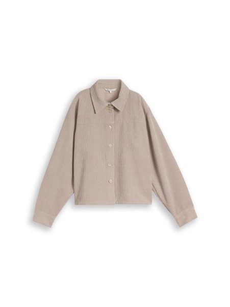 Boxy Fit Cordbluse