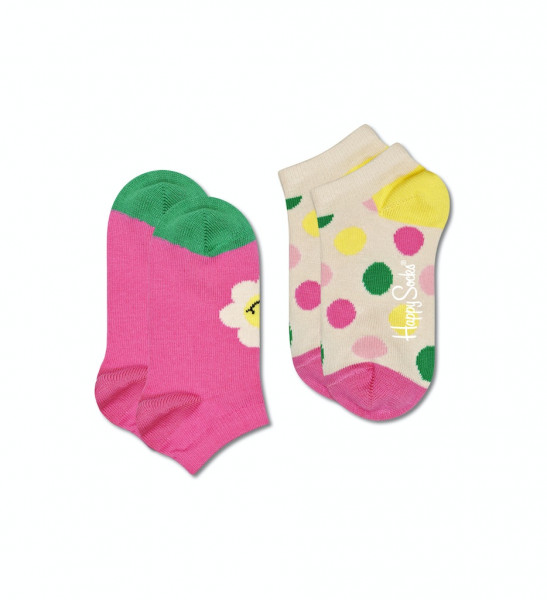 2-Pack Kids Smiley Daisy Sock