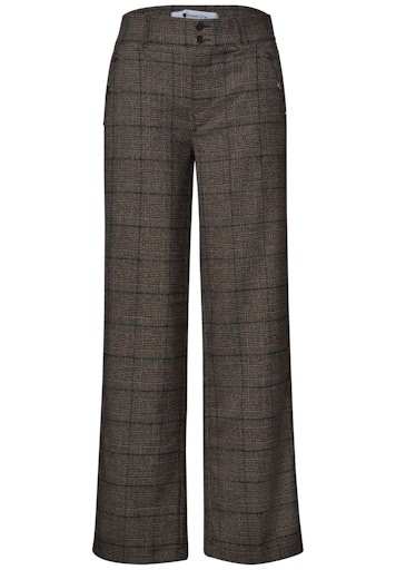 High Waist Straigt Leg Hose im Casual Fit