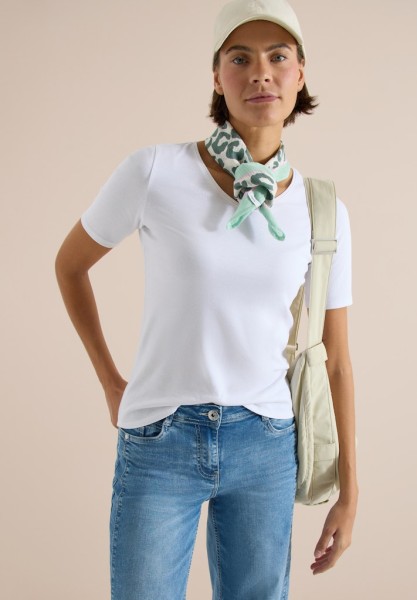 Bandana mit Struktur und Leo-Print