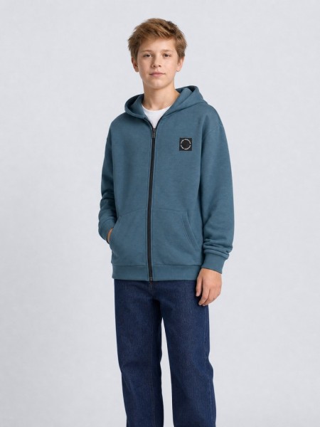 Boys Sweater Hooded Zip