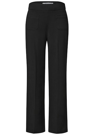 High Waist Straight Leg Hose im Casual Fit