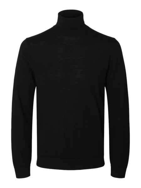 SLHTRAY LS KNIT MERINO ROLL NECK NOOS