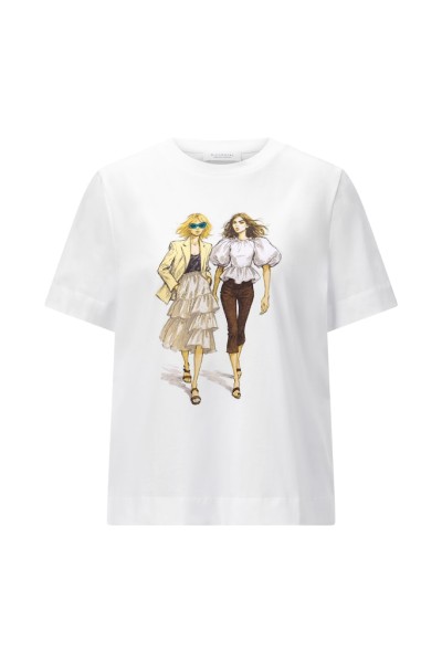 Easy Fit T-Shirt Women Print