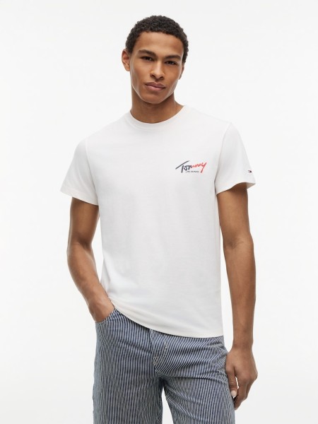 TJM SLIM SIGN CHEST SS TEE EXT