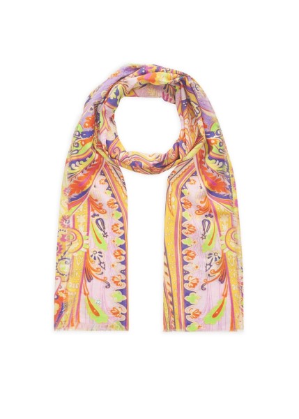 Schal aus Baumwolle mit Paisley-Muster