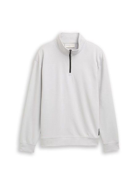 Troyer Sweatshirt mit Logo-Badge