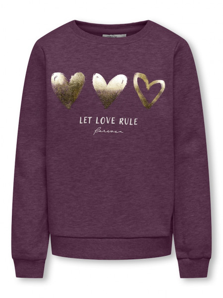 KOGMARY LIFE L/S O-NECK BOX SWT