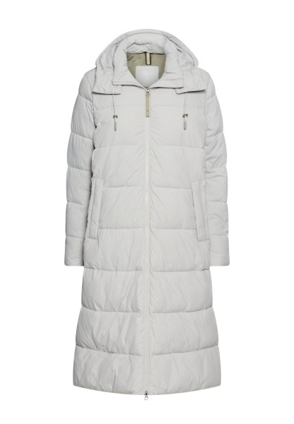 Wasserabweisender Mantel mit abnehmbarer Kapuze