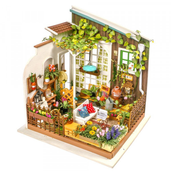 Robotime - DIY Miniaturhaus &quot;Miller&#039;s Garden&quot;