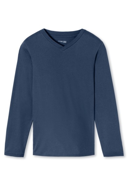 Langarmshirt V-Ausschnitt