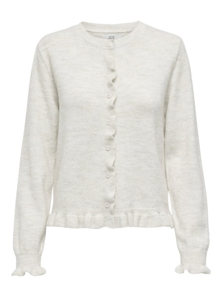 JDYLETTY L/S ON FRILL CARDIGAN KNT NOOS