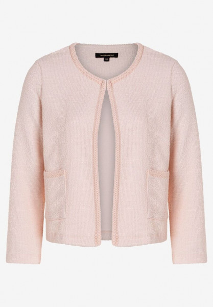 Jersey Jacke soft peach Sommer-Kollektion