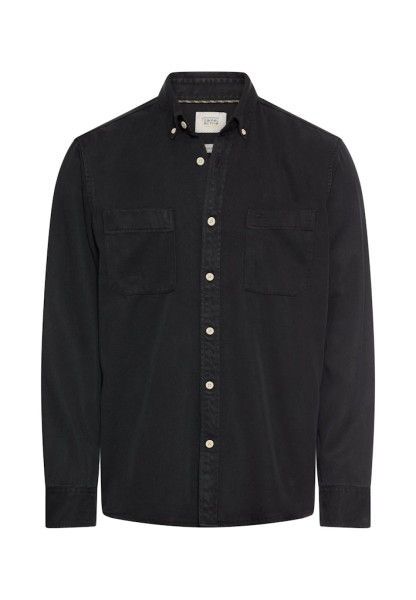 Langarmhemd mit Brusttasche