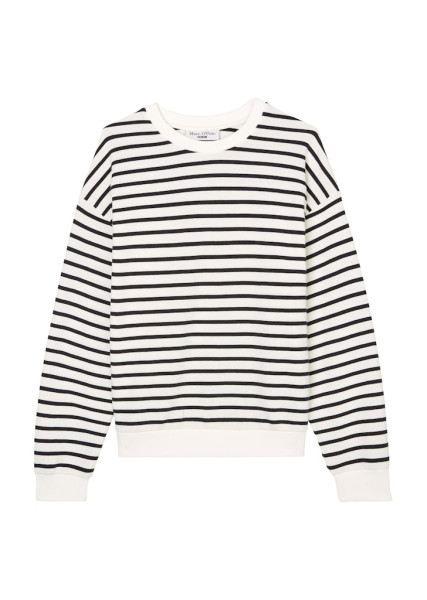 Streifen-Sweatshirt oversize