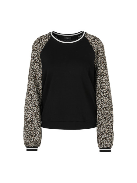 Raglan-Shirt in Materialmix