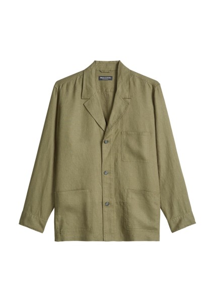 Overshirt im Sakko-Stil