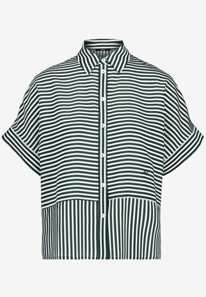 Hemdbluse gestreift 3/4 Arm