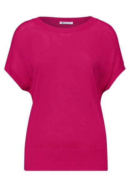 Pullover mit U-Boot-Ausschnitt