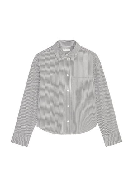 Streifenbluse cropped
