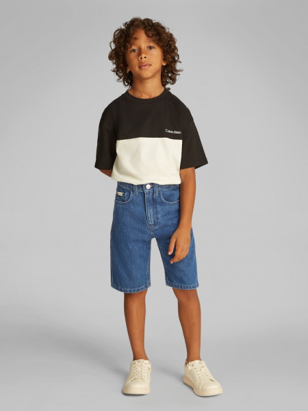 VIBRANT BLUE RLXD DENIM SHORTS