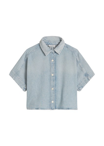 Jeansbluse relaxed
