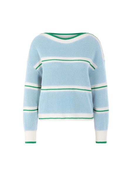 Ringel-Pullover Knitted in Germany