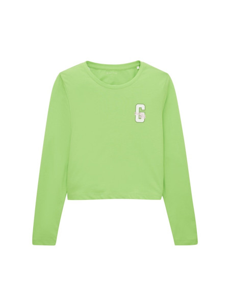 Cropped Langarmshirt