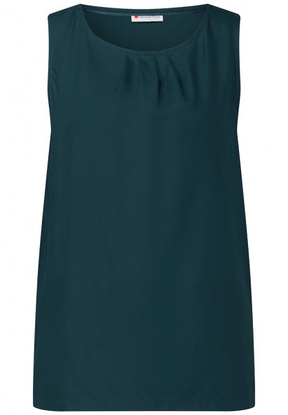 Blusentop mit Raffung