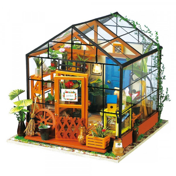 Robotime - DIY Miniaturhaus "Cathy's Flower House"