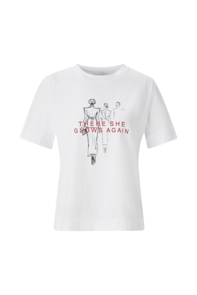 Easy Fit T-Shirt Women Print