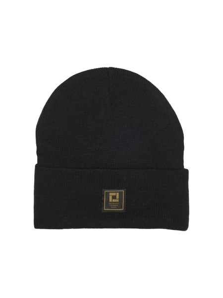 OSJISAAC FLAT KNIT LOGO BEANIE ACC