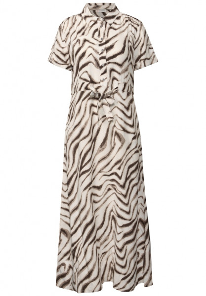 Gemustertes Blusenkleid